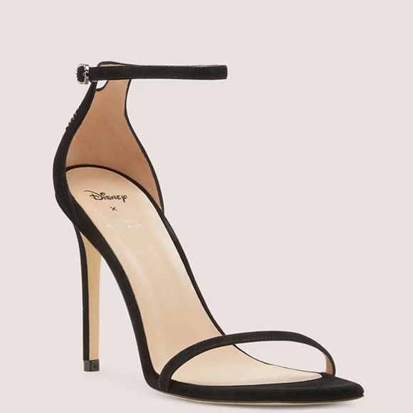 Disney x Stuart Weitzman Nudistcurve 100 Sandals in Black - Picture 6 of 6